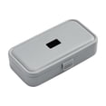 thumbnail image 1 of Mecorevxz Portable Mirror Makeup Brush Storage Box Multi Functional Portable Large Capacity Storage Box(Gray), 1 of 6