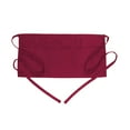 thumbnail image 1 of Mecorevxz Short Half-length Apron Barbecue Apront Waiter Work Clothes Apron Gardening Apron Suitable for Kitchen Restaurant Outdoor(Red), 1 of 7
