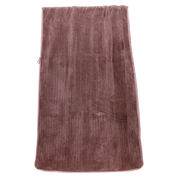 Mecorevxz Snowflake Velvet Bath Towels Absorbent Bath Towel Household Non Shedding Hair Beauty Salon Sweat Steaming Bathrobe Bath Towel(70x140cm,Coffee)