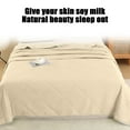 thumbnail image 1 of Mecorevxz Soy Fiber Refrigeration Quilt Cool Quilt Washed Quilt Core Machine Washable Thin Quilt,Yellow, 1 of 2