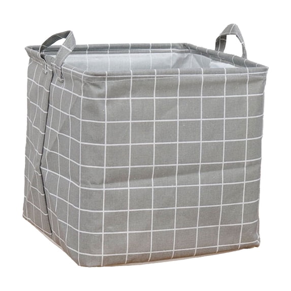 Mecorevxz Storage Basket Gift Shelf Basket Storage Bin Basket Organizer Box Suitable for Room Decor,Gray