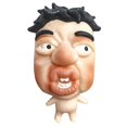 thumbnail image 1 of Mecorevxz Stress Toys Sensory Stress Relief Toys -Soft Silicone Toys Cute Face Sensory Fidget Toys for All Age(C), 1 of 3