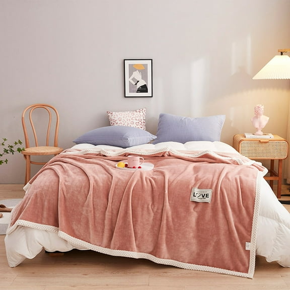 Mecorevxz Super Soft Fleece Blanket Queen Size - Flannel Queen Blanket - Lightweight for Couch Bed Chair - Thin,Warm and Breathable - All Season Cozy Fuzzy,Khkai