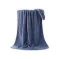 thumbnail image 1 of Mecorevxz Thickened Adult Bath Towels Large Absorbent Fast Dry Beach Towel(70x140cm,Navy), 1 of 5