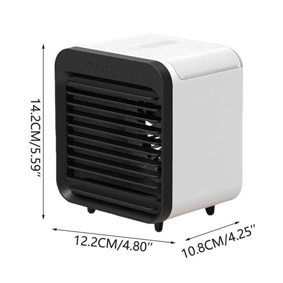 Mecorevxz USB Portable Mini Spray Humidifying Coolings Fan for Home Office Desk Summer Personals Air Cooler(White)