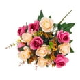 thumbnail image 1 of Mecorevxz Valentines Day Artificial Rose Flowers Plastic Silk Flower Wedding Flower Decoration Flower(B), 1 of 7