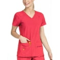 thumbnail image 1 of Med Couture 'Activate' Refined Top Scrub Top, 1 of 1
