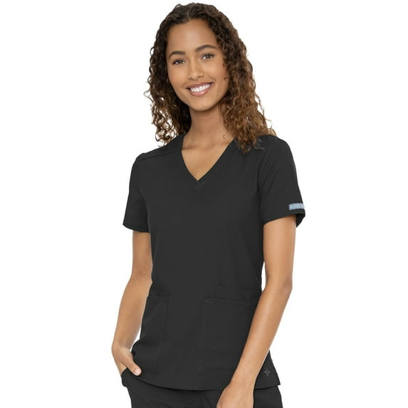 Med Couture 'Insight' 3 Pocket Top Scrub Top