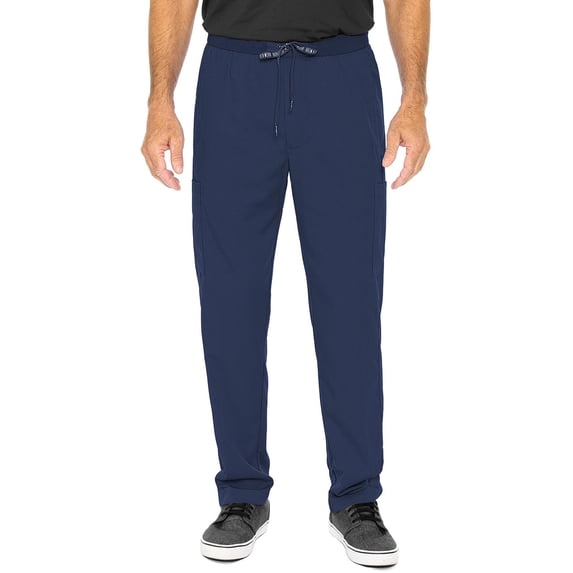 Med Couture Rothwear Touch Men's Straight Leg Scrub Pant 6 Pockets Navy 2XL