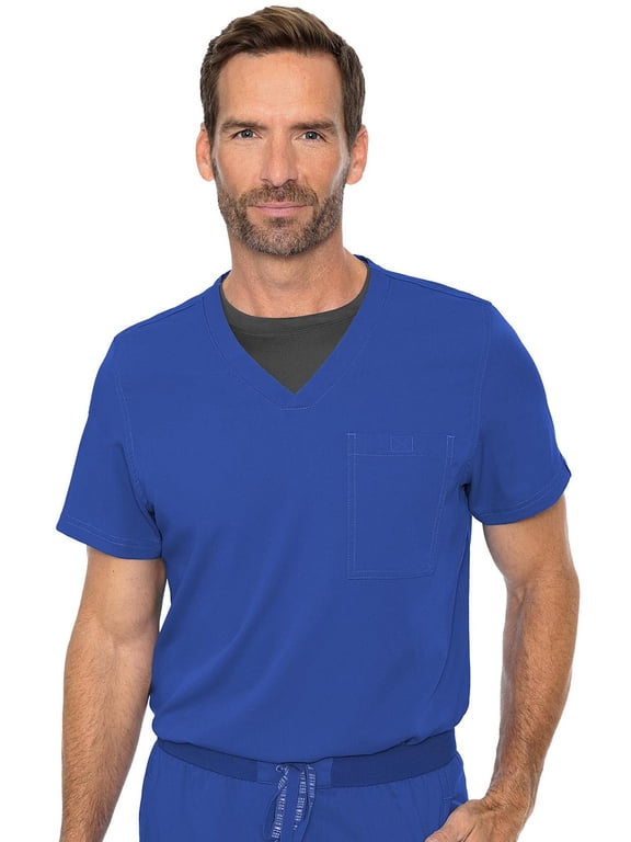 Rothwear Touch Scrub Top for Men V-Neck 1 Pocket