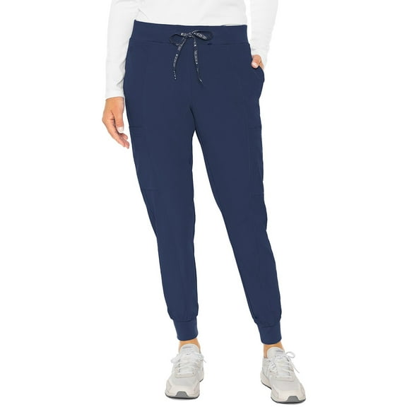 Med Couture Peaches Scrubs Pant For Women Seamed Jogger MC8721