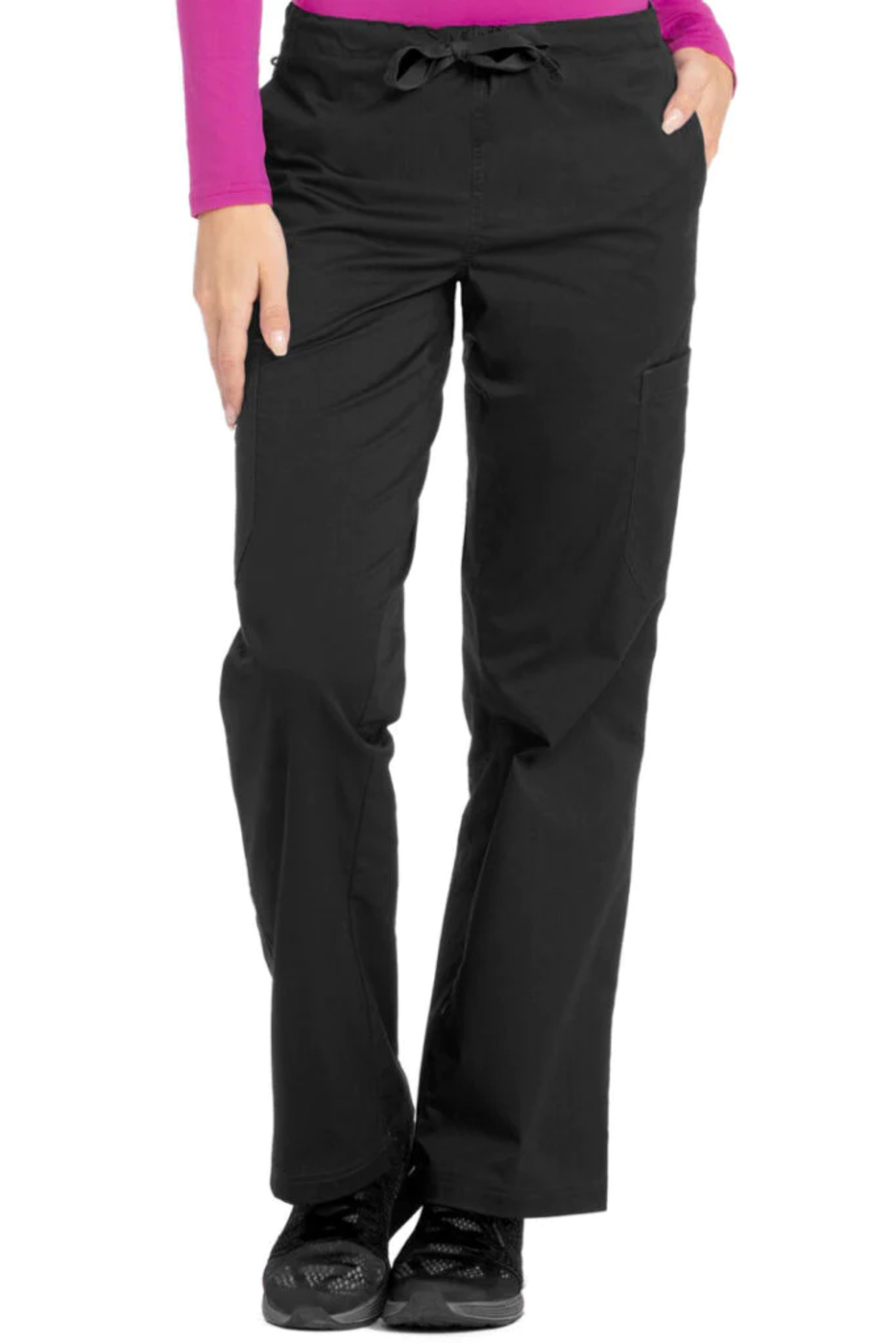 Med Couture Signature MC2 Women's 2 Cargo Pocket Scrub Pant, Real Teal