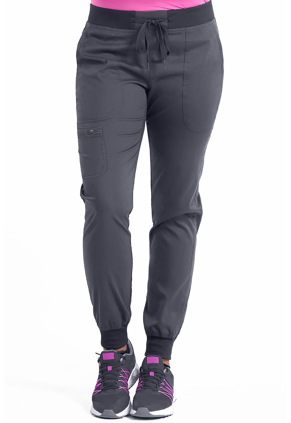 Med Couture Touch Scrubs Pant For Women Jogger Yoga MC7710