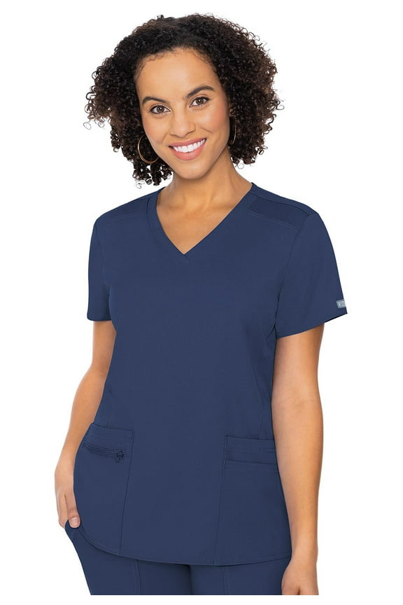 Touch Scrubs Top For Women 4 Pocket MC7468