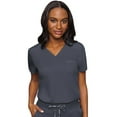 thumbnail image 1 of Med Couture Touch Scrubs Top For Women V-Neck Tuck In MC7448, 1 of 6