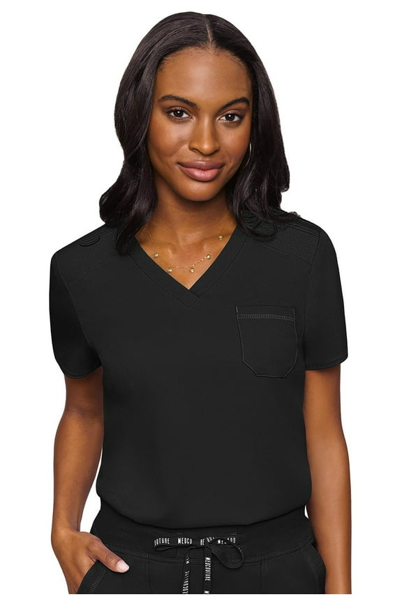 Touch Scrubs Top For Women V-Neck Tuck In MC7448