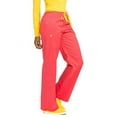 thumbnail image 1 of Med Couture Women's Signature Drawstring Straight Scrub Pant, TangerineHoney, XLarge Tall, 1 of 1