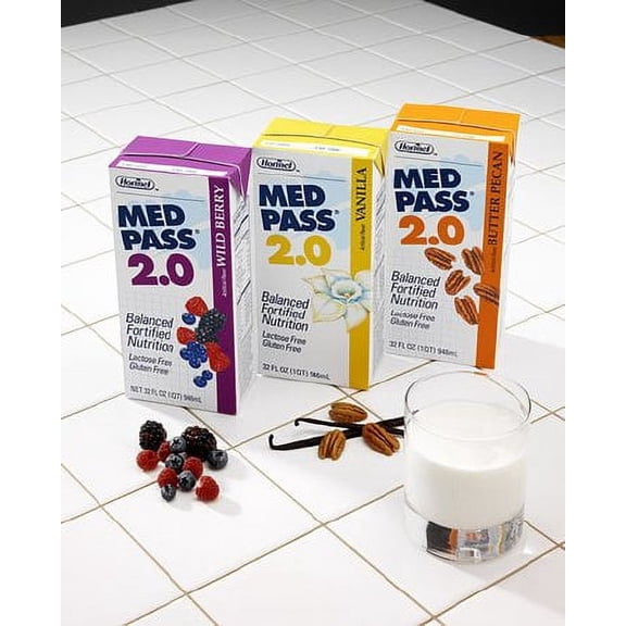 Med Pass 2.0 Nutritional Supplement (BTR PECAN, 32OZ ) 12 Each / Case