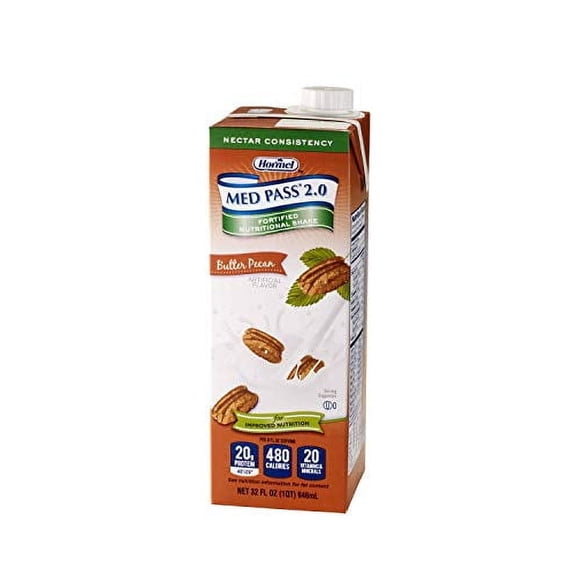 Med Pass 2.0 Nutritional Supplement (Supplement, MED PASS 2.0, BTR Pecan, 32OZ) 1 Pc