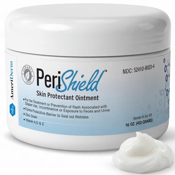 Med Pride Diaper Rash Cream 16 Oz Zinc Oxide Diaper Cream with Vitamins a D E Paraben-Free Healing Baby Butt Paste