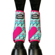 Med Prodigy Horse Athletic Sports Boots Front By Weaver Tribal Diva Pin