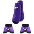 thumbnail image 1 of Med Purple Relentless Trevor Brazile Horse Front Leg Sport 2 Bell Boots, 1 of 4