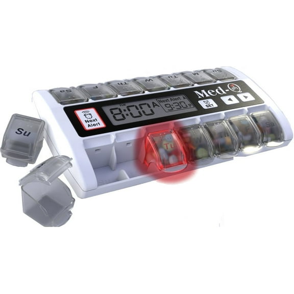 Med-Q Pillbox (White)