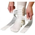 thumbnail image 1 of Med Spec ASO Ankle Stabilizer Orthosis Speed Lacer, White, Small, 1 of 4