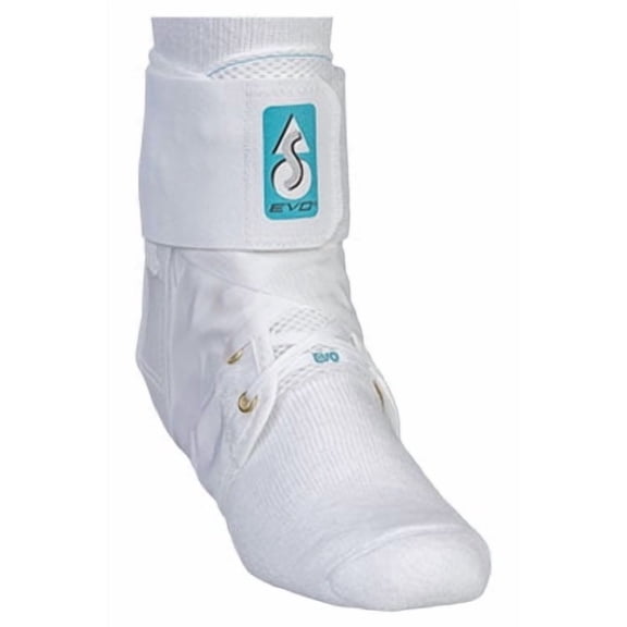 Med Spec Ankle Stabilizer Orthosis EVO, White, Medium