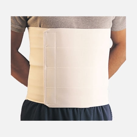Med Spec Universal Abdominal Binder 9" Universal Sizing (OSFM), White