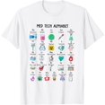 thumbnail image 1 of Med Tech Alphabet Lab Tech Squad Laboratory Professional T-Shirt01, 1 of 3