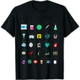 thumbnail image 1 of Med Tech Alphabet Lab Tech Squad Laboratory Professional T-Shirt, 1 of 3