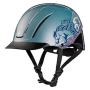 Med Troxel Dialfit Low Profile Spirit Horse Riding Helmet Sky Dreamscape