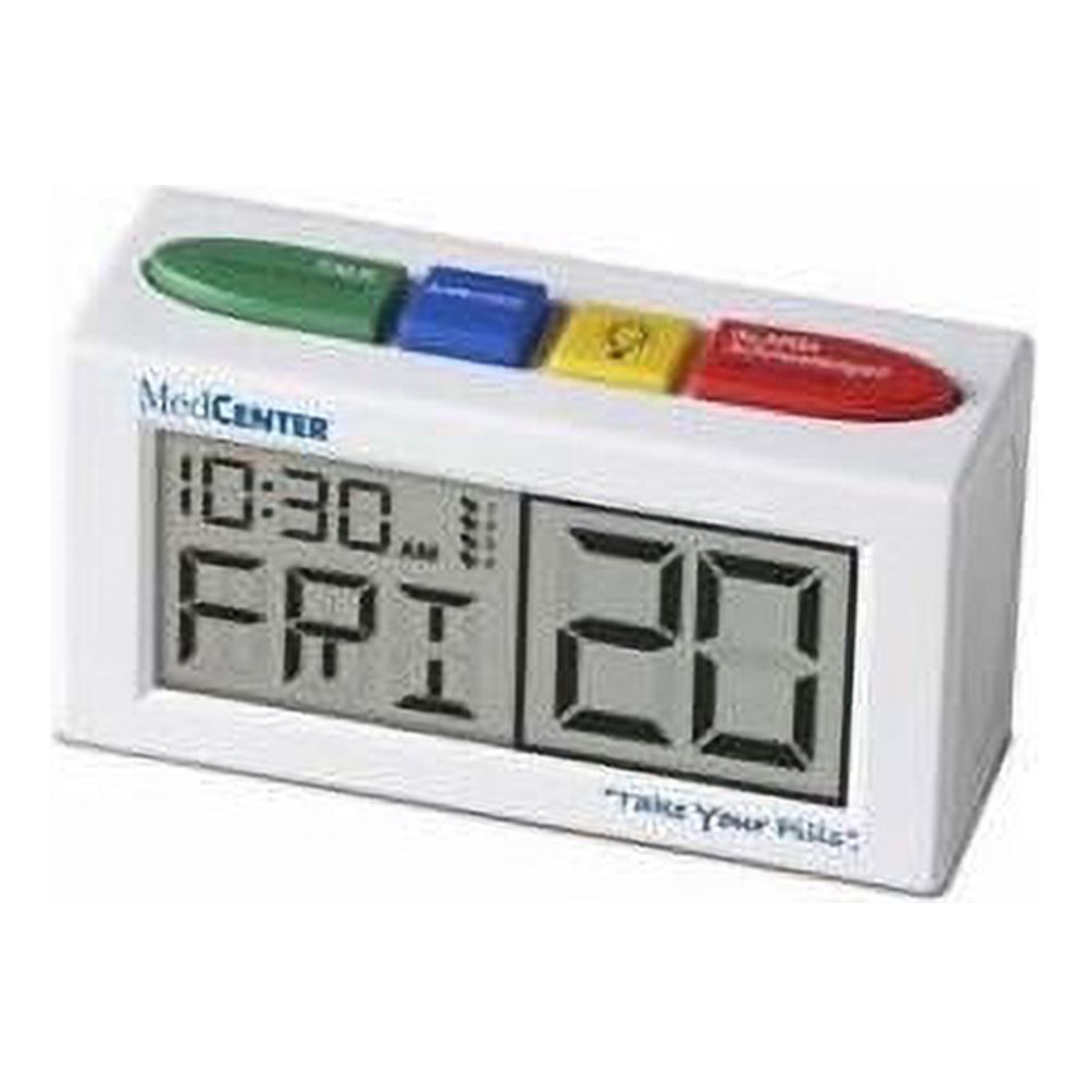 MedCenter 4 Alarm Talking reminder clock