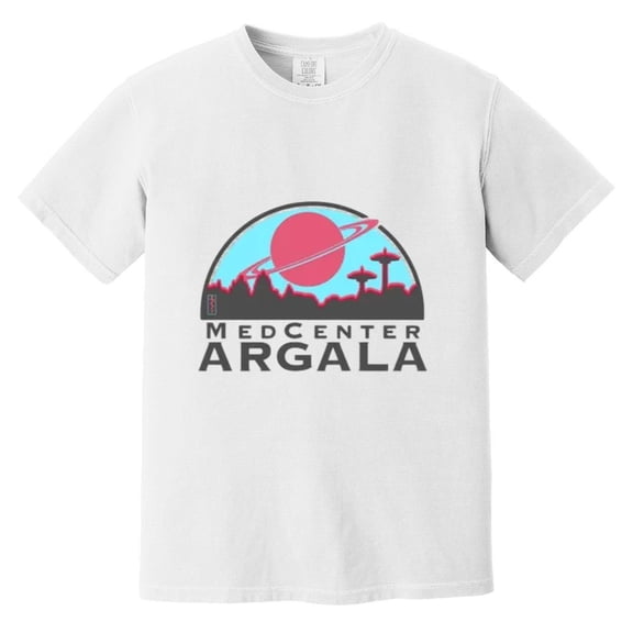 MedCenter Argala Pansystem University Sci-Fi Book Comfort Color T-Shirt, Unisex, up to size 4XL
