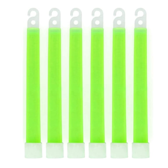 MedITAC Glow Sticks 6 Inch Pack of 12 for Emergency Camping Illumination