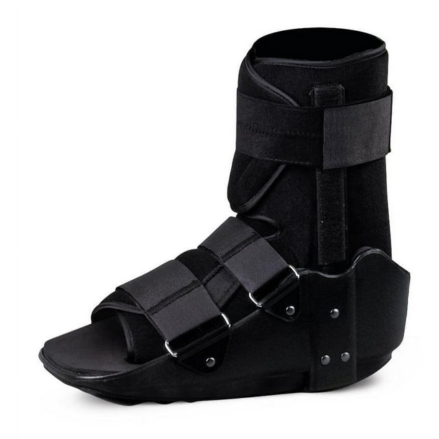 MedLine Standard Ankle Walker Boot Black Size Medium Stabilizer ORT28200MC