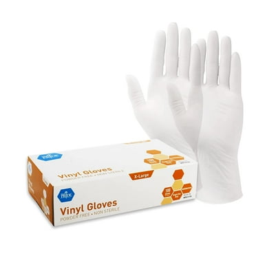 100 Pcs Nobaglove Disposable Gloves Vinyl Powder Free - X