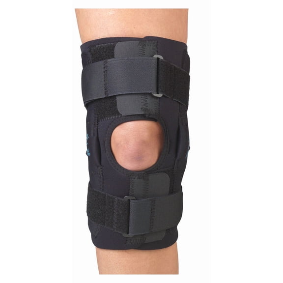 MedSpec Gripper 12" Hinged Knee Brace, X-Small