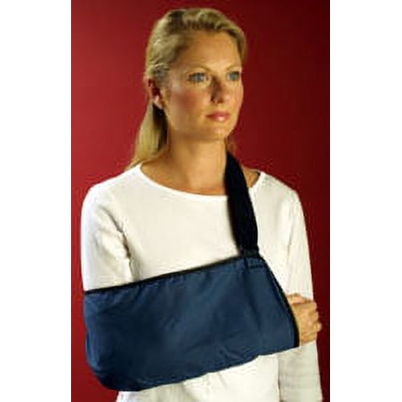 MedSpec Padded Arm Sling, Navy, Medium