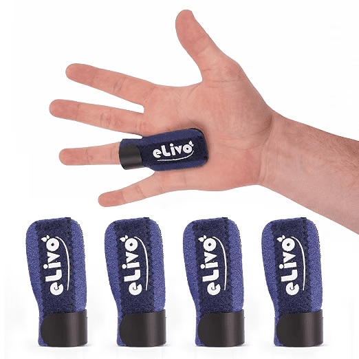 Medvance Adjustable Finger Brace, Trigger Finger Splints with Hook ...