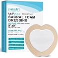 MedVance Silicone Foam Dressing with Adhesive Border for Wound Care ...