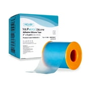 MedVance Silicone Tape 2" Wide Soft with Perforation and Cuttable (1 Pack, 5 Yards)