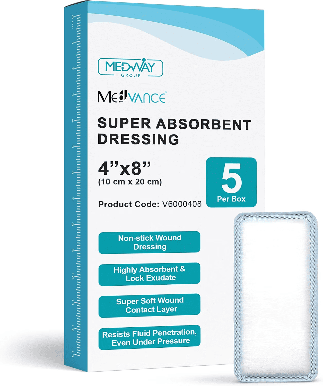 MedVance Super Absorbent Surgical Bandage, 4