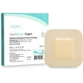 MedVance TM Foam Bordered Adhesive Hydrophilic Foam Dressing 4"x4" (2"x2" Pad) Box of 5