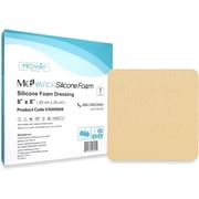 MedVance Silicone Foam Dressing with Adhesive Border for Wound Care & Pressure Ulcers