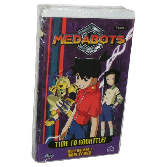 Medabots Time To Robattle Vol. 3 ADV Films (2002) Animated Cartoon VHS Tape