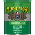 Medaglia D'Oro Decaf Italian Roast Espresso Style Ground Coffee, 10