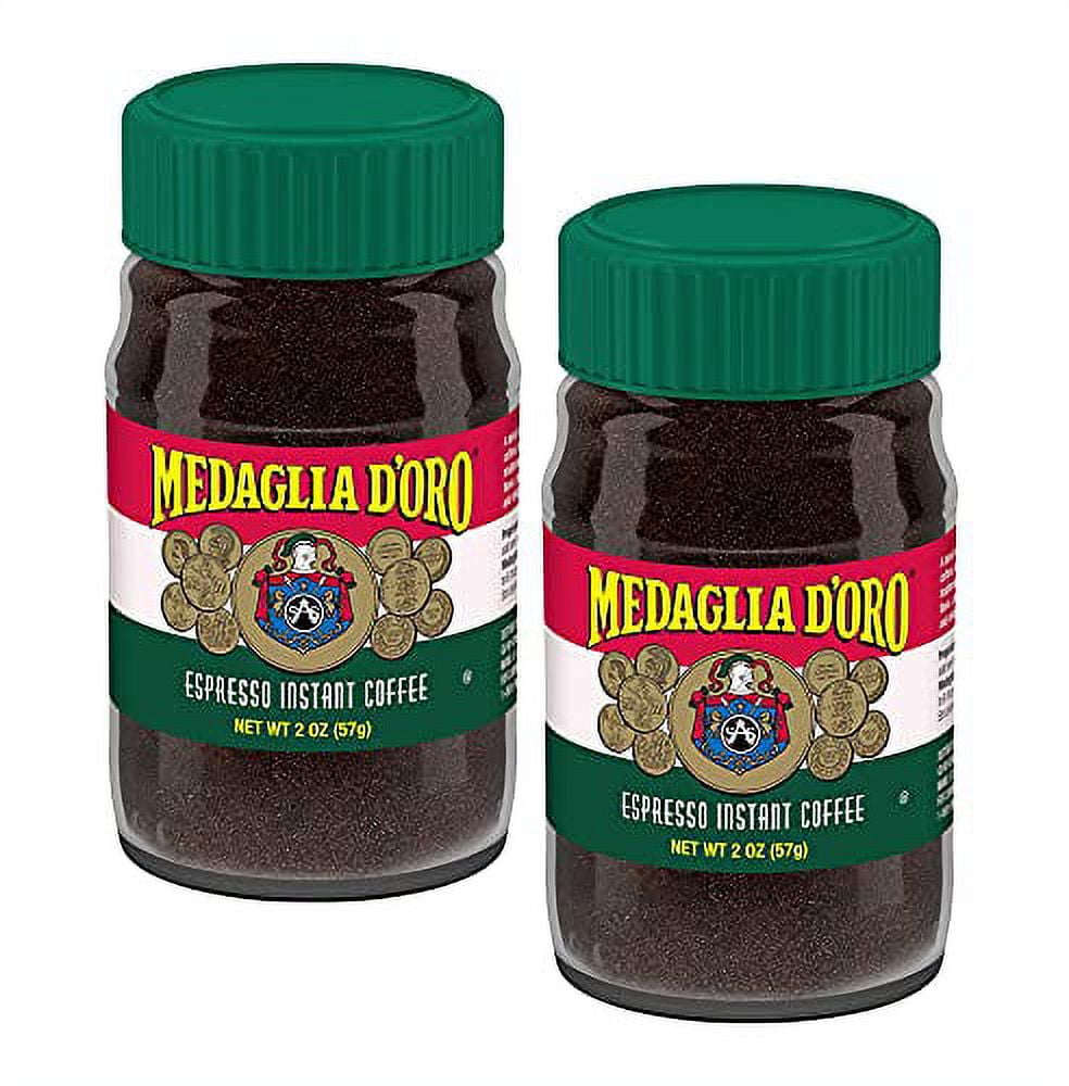 Medaglia D'Oro Instant Espresso Coffee 2 Ounce (Pack 2) by Medaglia D