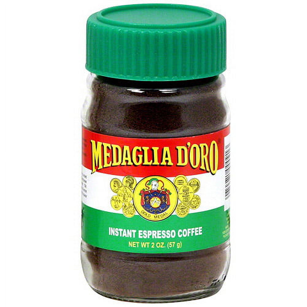 Medaglia D'oro Espresso Instant Coffee, 2 oz (Pack of 12)